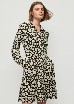 Vanilia Blouse Jurk Met Bloemenprint<Vrouw Jurken