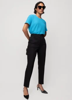Vanilia Broek Tailored Fit<Vrouw Basics