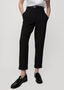 Vanilia Crinkle Structuur Chino<Vrouw Basics