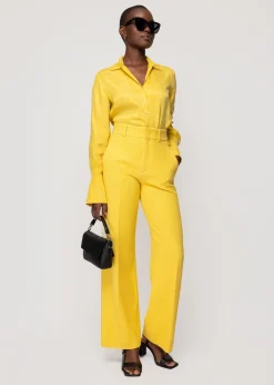 Vanilia Crinkle Structuur Pantalon<Vrouw Two-Pieces