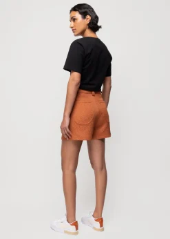 Vanilia Cropped Shirt Met Knoopdetail<Vrouw Tops