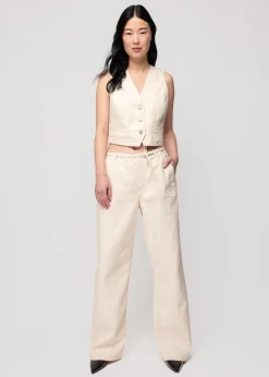 Vanilia Denim Gilet<Vrouw Colberts & Gilets