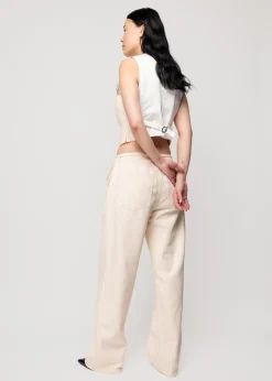 Vanilia Denim Gilet<Vrouw Colberts & Gilets