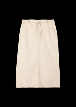 Vanilia Denim Midi Rok<Vrouw Rokken