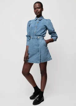 Vanilia Denim Mini Wikkelrok<Vrouw Two-Pieces