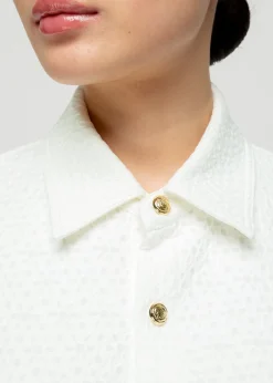 Vanilia Jacquard Geweven Blouse<Vrouw Two-Pieces