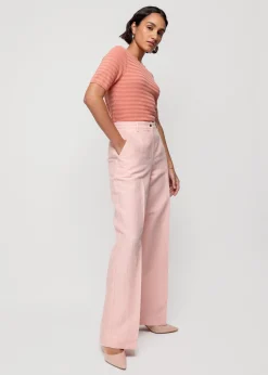 Vanilia Katoen Gebreide Top<Vrouw Tops