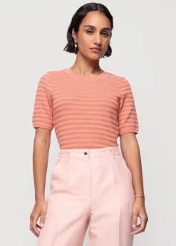 Vanilia Katoen Gebreide Top<Vrouw Tops