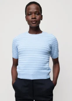 Vanilia Katoen Gebreide Top<Vrouw Basics