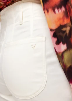 Vanilia Katoenen Broek Tapered Fit<Vrouw Basics