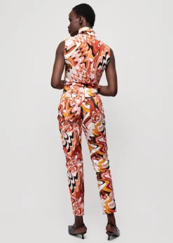 Vanilia Katoenen Swirl Broek<Vrouw Broeken