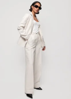 Vanilia Linnen Colbert<Vrouw Colberts & Gilets