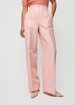 Vanilia Linnen Pantalon<Vrouw Broeken