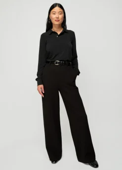 Vanilia Long Sleeve Polo<Vrouw Basics