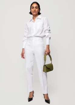 Vanilia Poplin Katoenen Blouse<Vrouw Basics