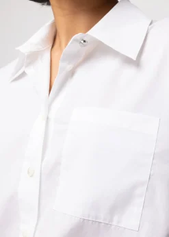 Vanilia Poplin Katoenen Blouse<Vrouw Basics