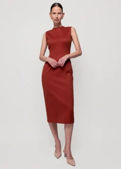 Vanilia Punto Midi Jurk<Vrouw Jurken