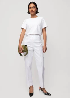 Vanilia Rib T-Shirt<Vrouw Basics