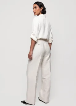 Vanilia Satijnen Blouse<Vrouw Basics