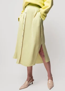 Vanilia Satijnen Midi Rok<Vrouw Two-Pieces