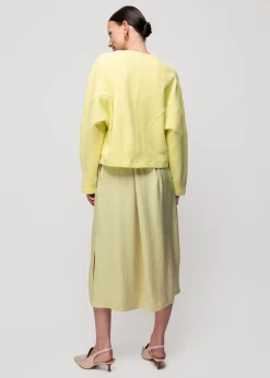 Vanilia Satijnen Midi Rok<Vrouw Two-Pieces