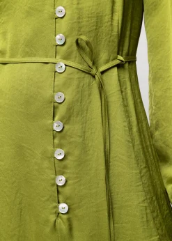 Vanilia Satijnen Mini Jurk<Vrouw Jurken