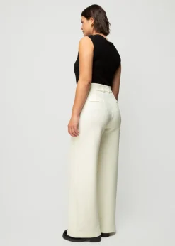 Vanilia Struc Pantalon<Vrouw Basics