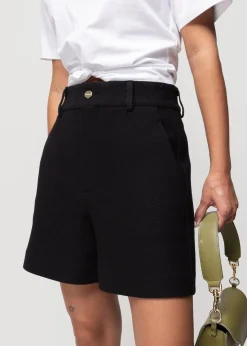 Vanilia Struc Short<Vrouw Basics