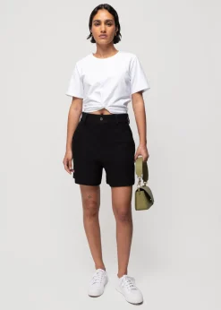 Vanilia Struc Short<Vrouw Basics