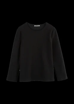 Vanilia Struc Top Longsleeve<Vrouw Tops