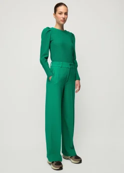 Vanilia Struc Top Met Gouden Knopen<Vrouw Tops