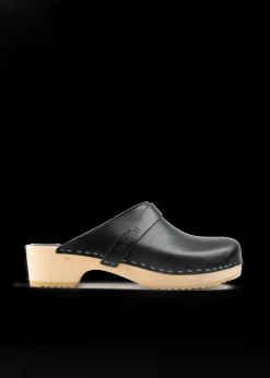 Vanilia Swedish Hasbeens Leren Klompen<Vrouw Schoenen