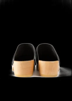 Vanilia Swedish Hasbeens Leren Klompen<Vrouw Schoenen