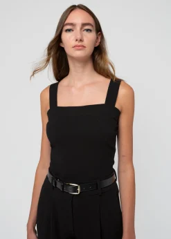 Vanilia Top Met Vierkante Hals<Vrouw Tops