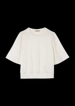 Vanilia Top Met Wijde Mouwen<Vrouw Tops