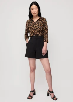 Vanilia Tricot Leopard Polo<Vrouw Blouses