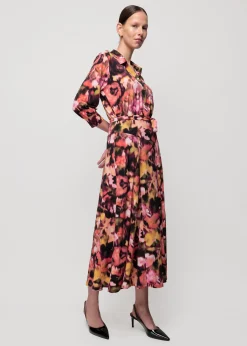 Vanilia Tricot Midi Jurk Met Print<Vrouw Jurken