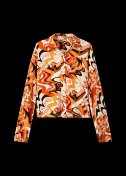 Vanilia Tricot Swirl Blouse<Vrouw Blouses