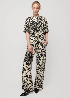 Vanilia Tricot Top Met Bloemenprint<Vrouw Two-Pieces