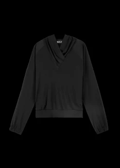 Vanilia Tricot Top Met Capuchon<Vrouw Tops