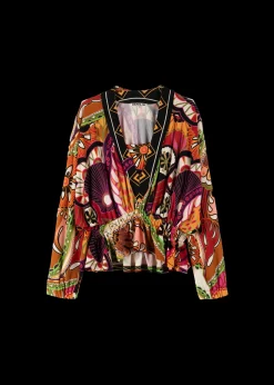 Vanilia Tricot Top Met Print<Vrouw Two-Pieces