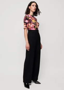 Vanilia Tricot Top Met Print<Vrouw Tops