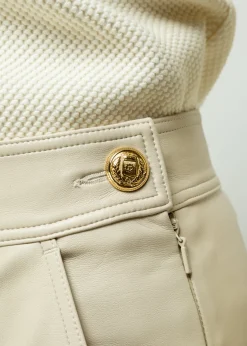 Vanilia Vegan Leren Jogger<Vrouw Broeken