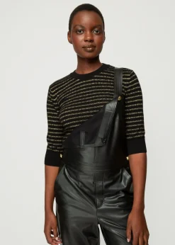 Vanilia Vegan Leren Tuinbroek<Vrouw Jumpsuits