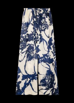 Vanilia Viscose Broek Met Bloemen<Vrouw Two-Pieces