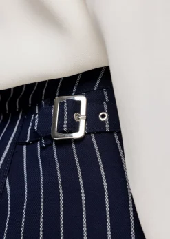 Vanilia Viscose Short Pin Stripe<Vrouw Shorts