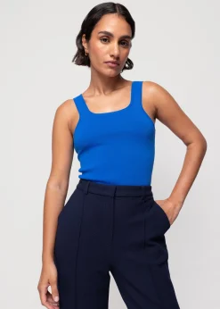 Vanilia Viscose Singlet<Vrouw Tops