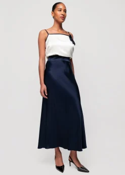 Vanilia Viscose Top Met Strik<Vrouw Tops