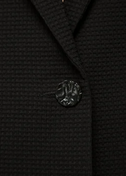 Vanilia Wafel Structuur Blazer<Vrouw Basics