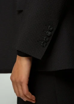 Vanilia Wafel Structuur Blazer<Vrouw Basics